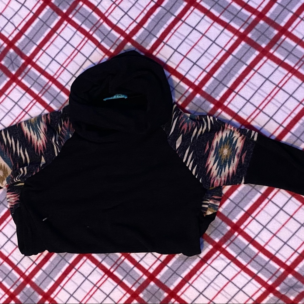 Filly Flair Aztec Turtle Neck with string